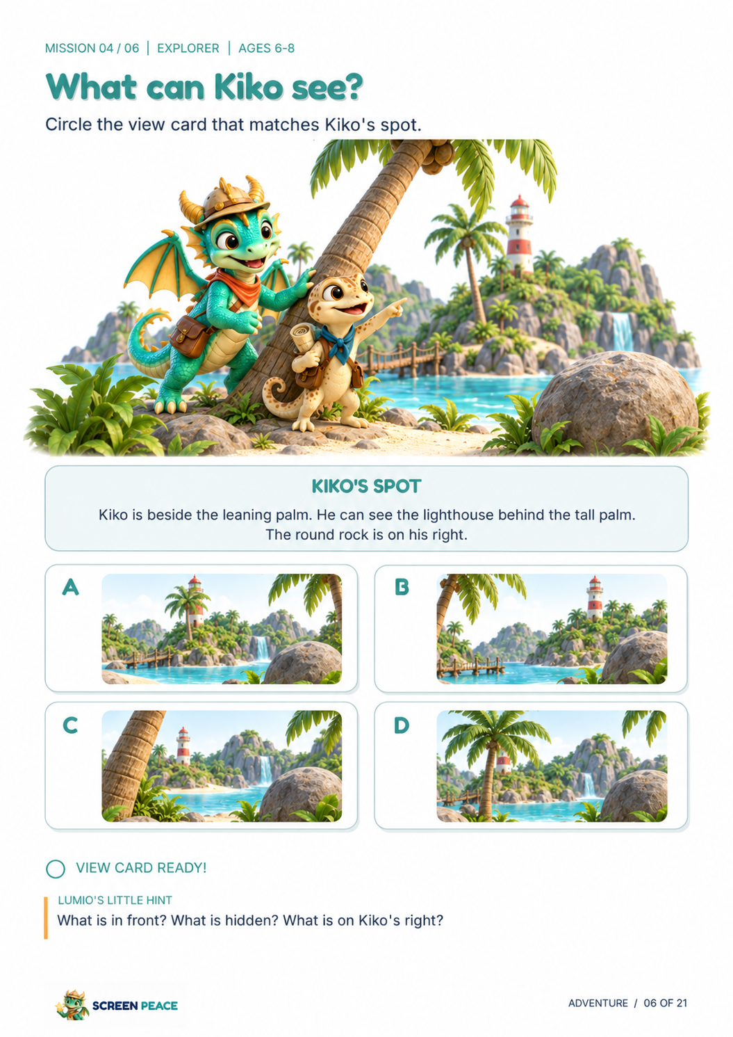 Mission: see the island from above